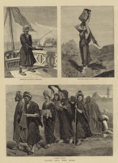 Cairo and the Nile by Joseph Nash